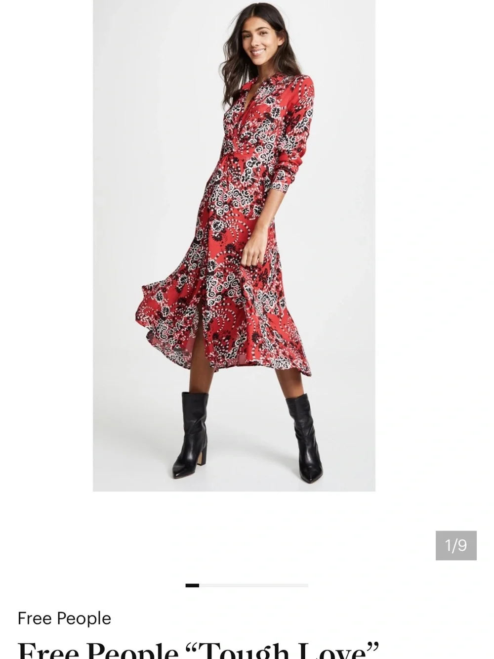 Free People Womens‎ Tough Love Dress